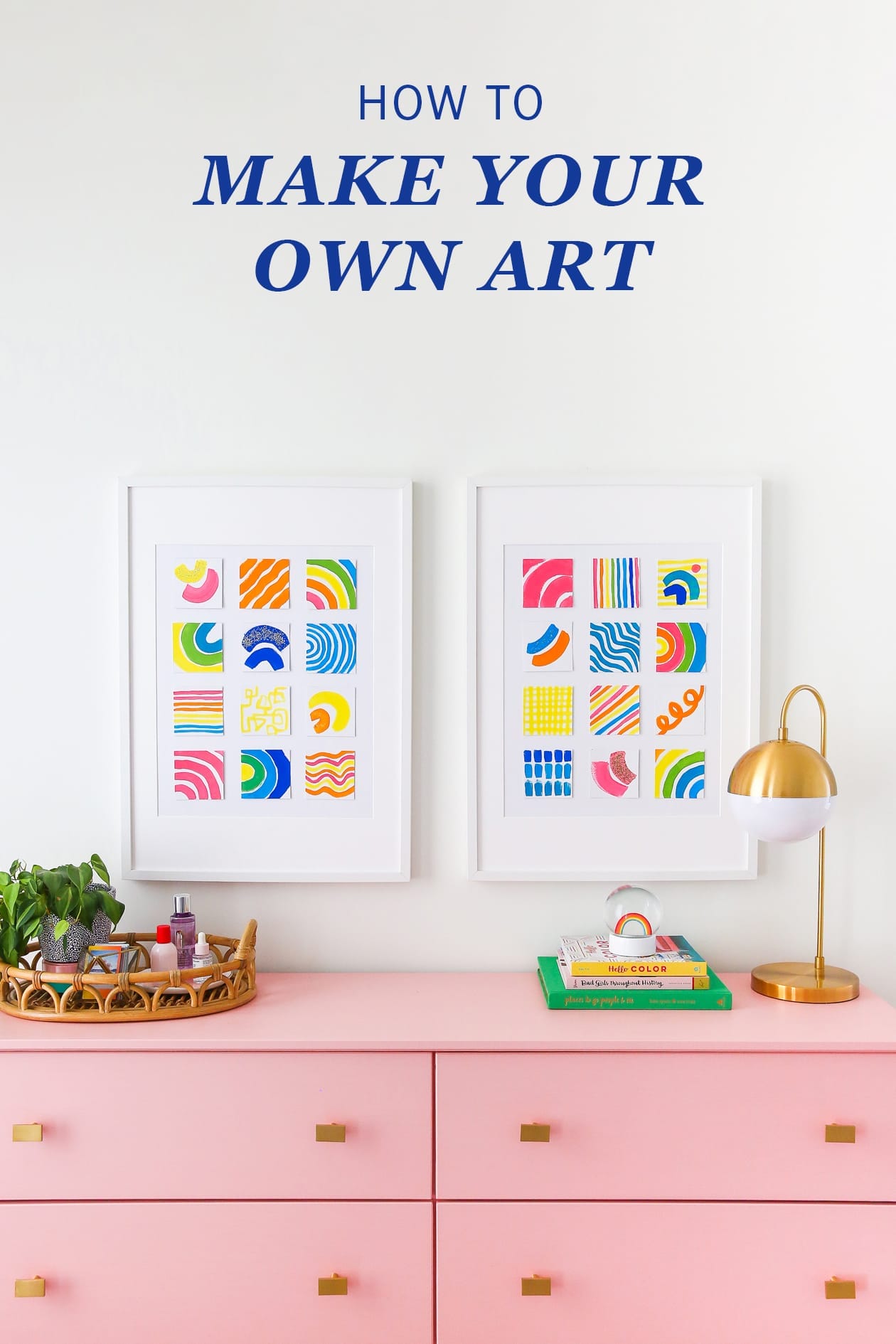 How to Make Your Own Art - The Crafted Life How to Make Your Own Art - The Crafted Life