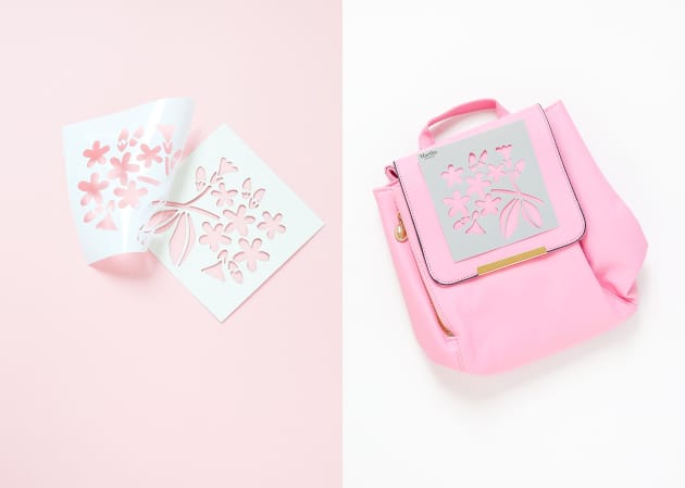 DIY Stenciled Backpack 