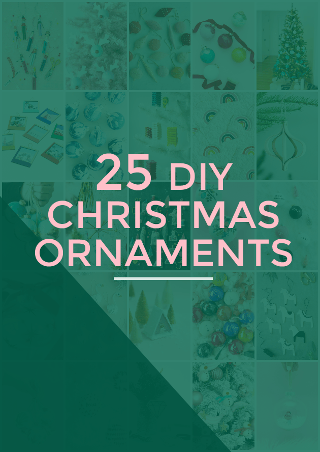 25 DIY Christmas Ornaments