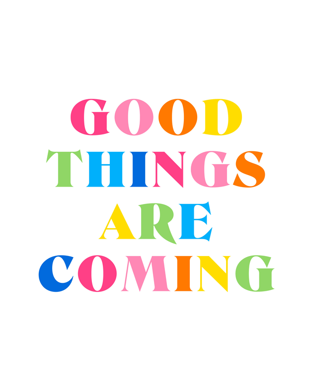 Free Printable: Rainbow Wall Art