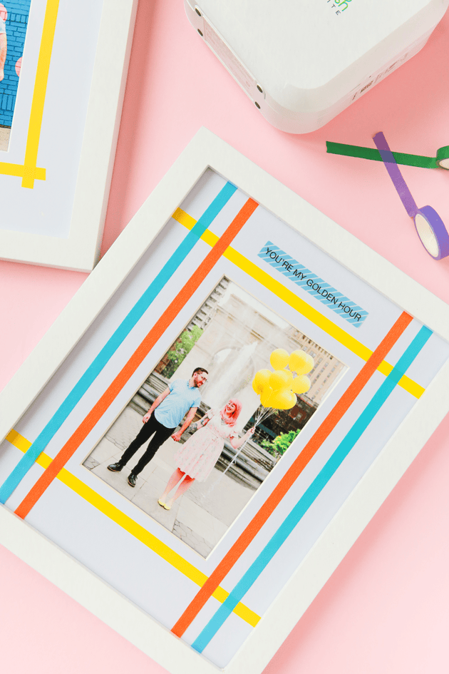 DIY Washi Tape Frames
