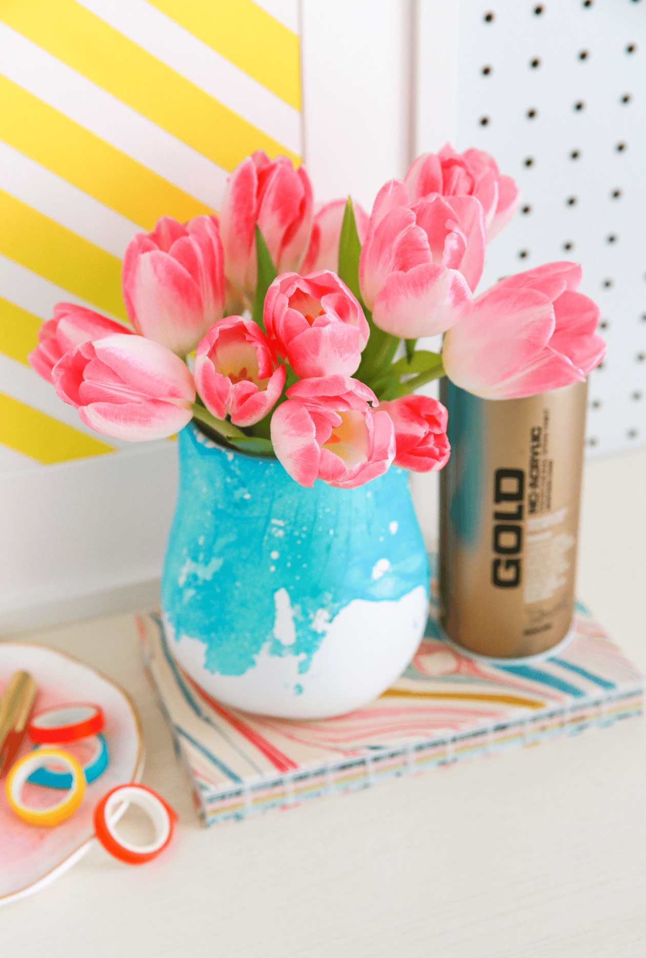 How to Marble with Spray Paint