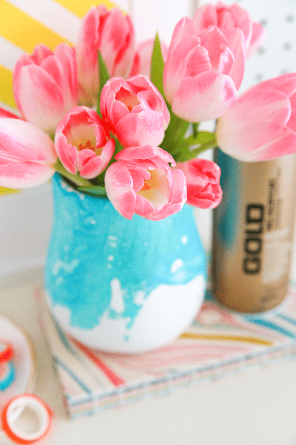 How to Marble with Spray Paint