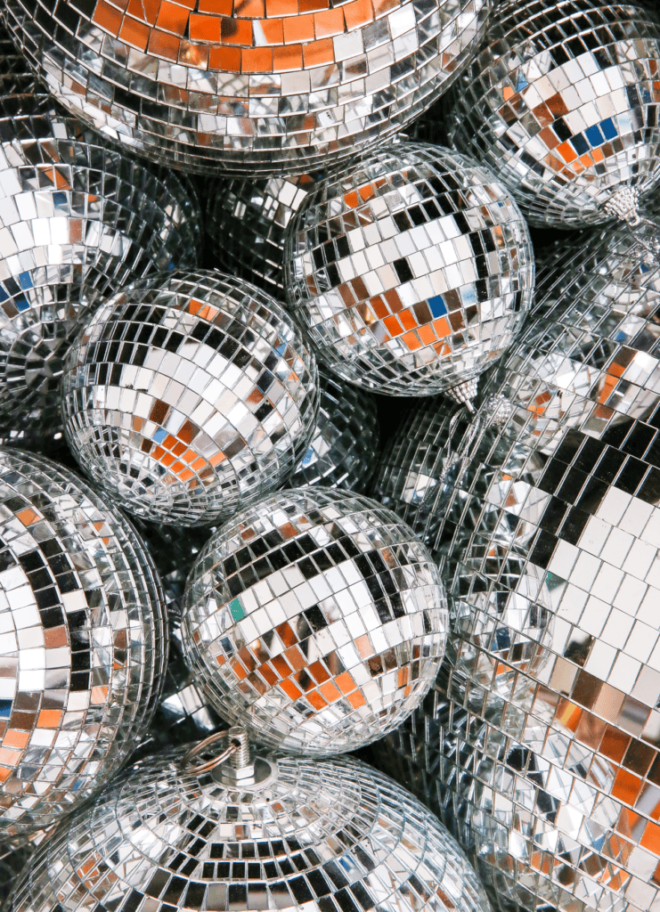 Disco Ball Fireplace