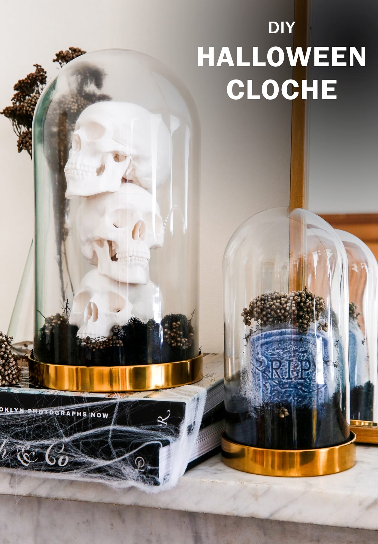 DIY Halloween Cloche