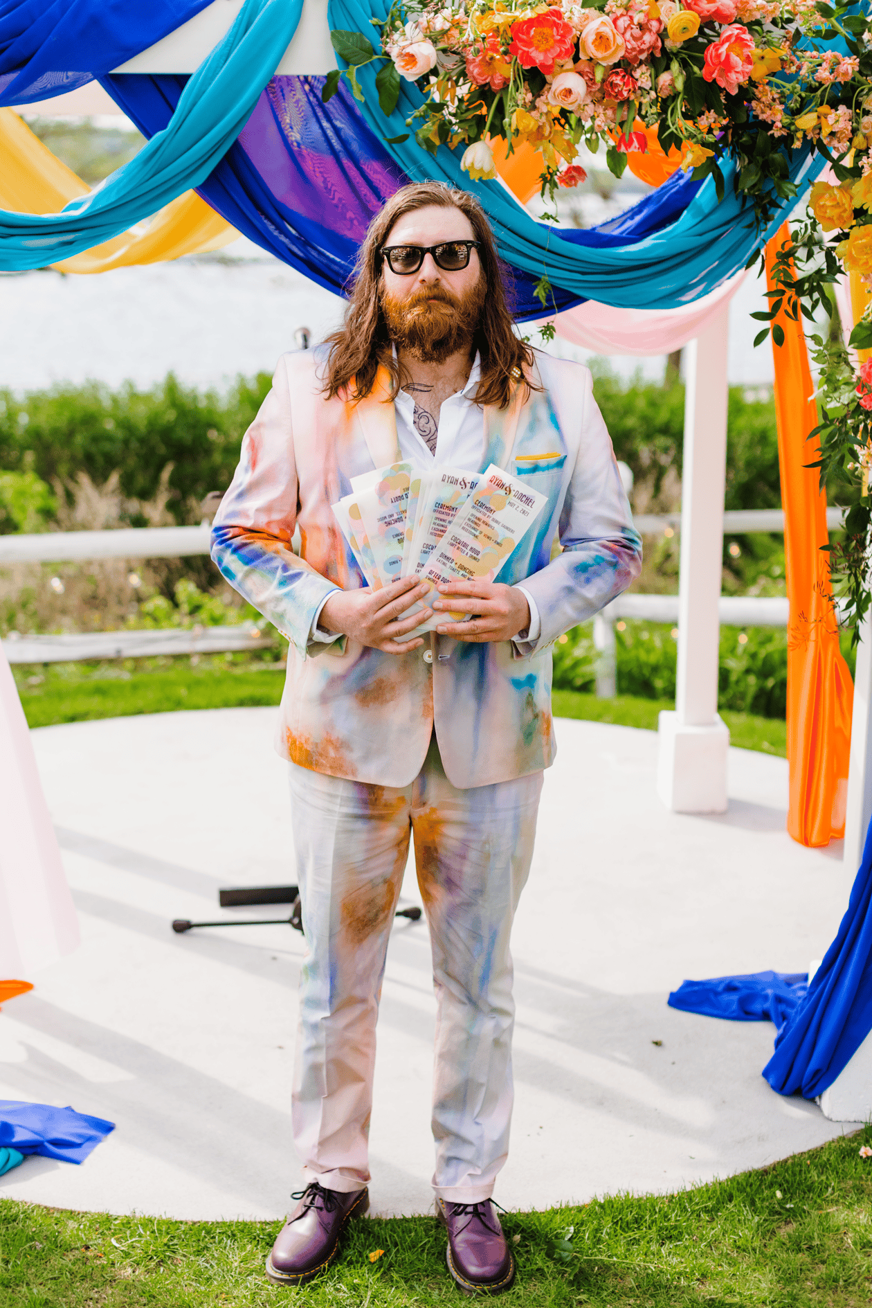 The Crafted Life's Colorful Wedding