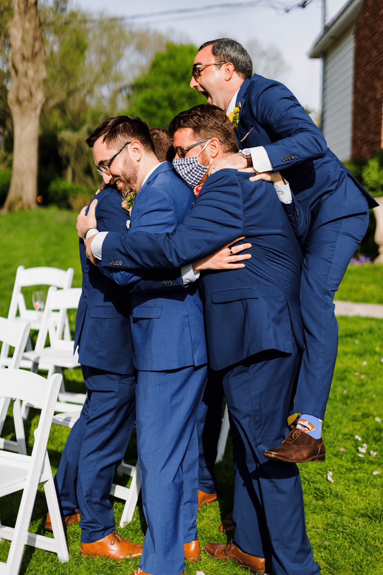 The Crafted Life's Colorful Wedding