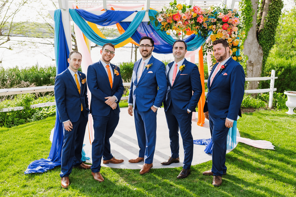 The Crafted Life's Colorful Wedding