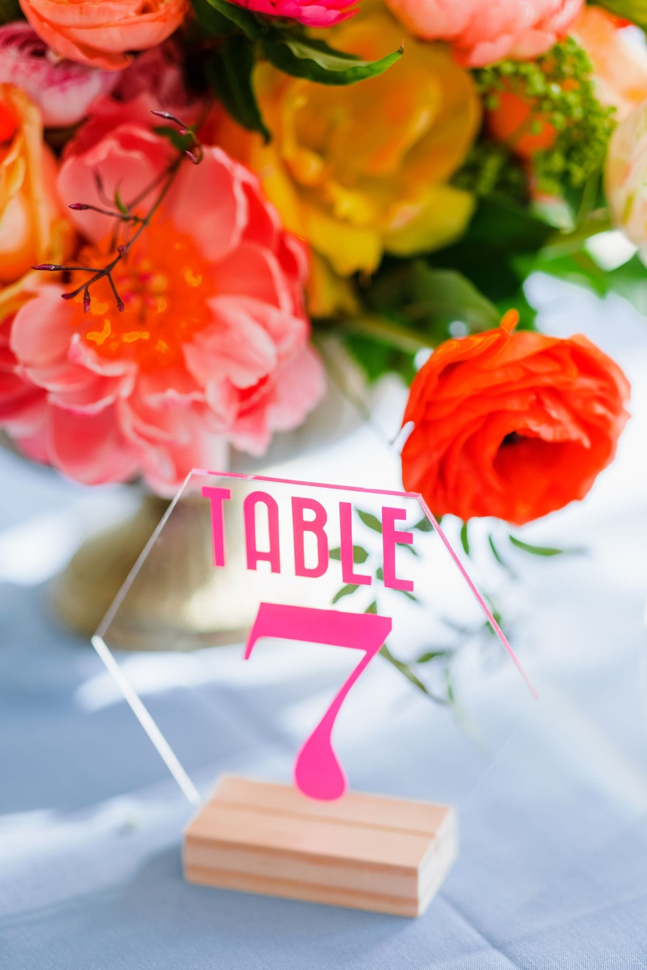 The Crafted Life's Colorful Wedding