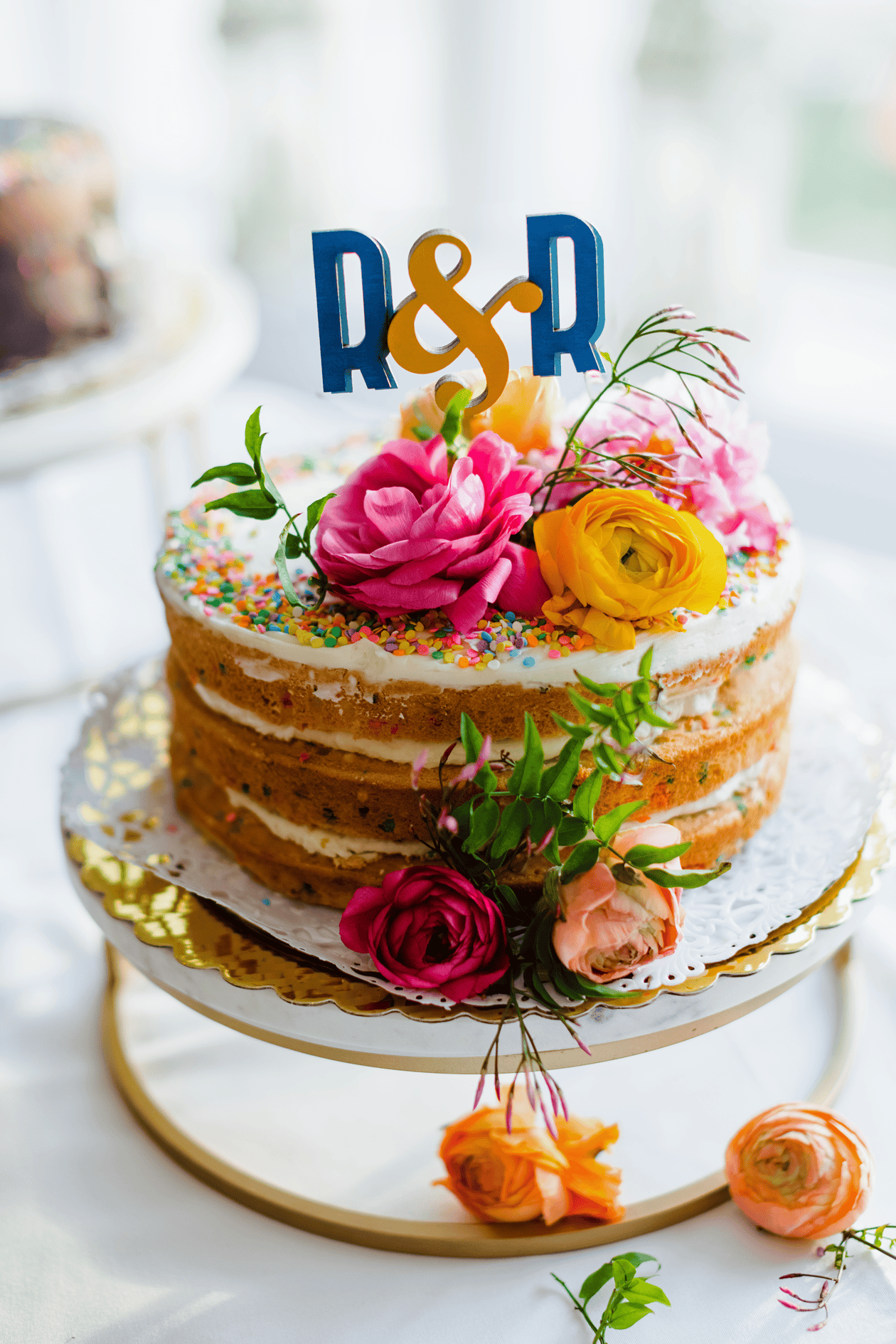 The Crafted Life's Colorful Wedding