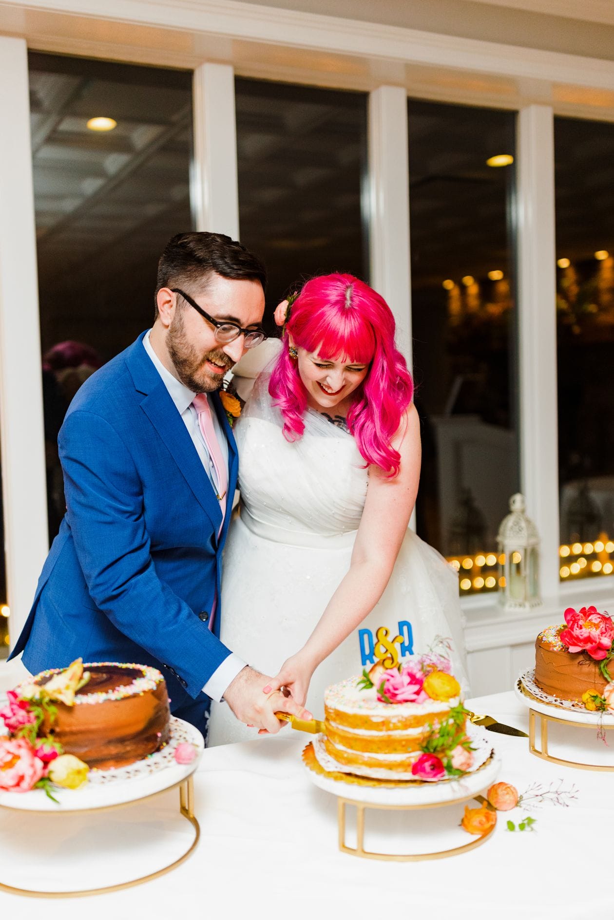 The Crafted Life's Colorful Wedding