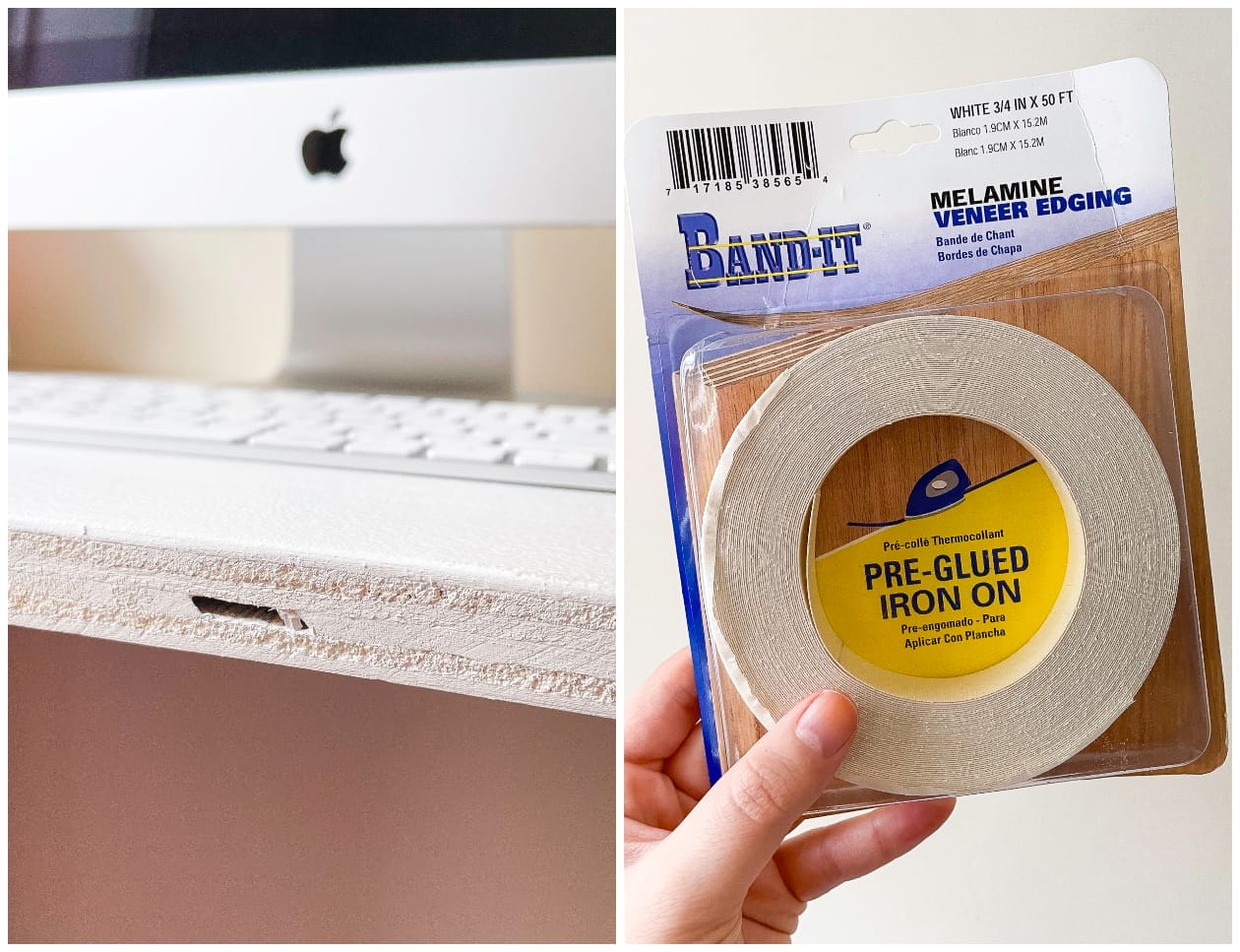 Ikea Desk Hack: Part III is all about how to paint metal Ikea legs and how to finish a wooden desk top.