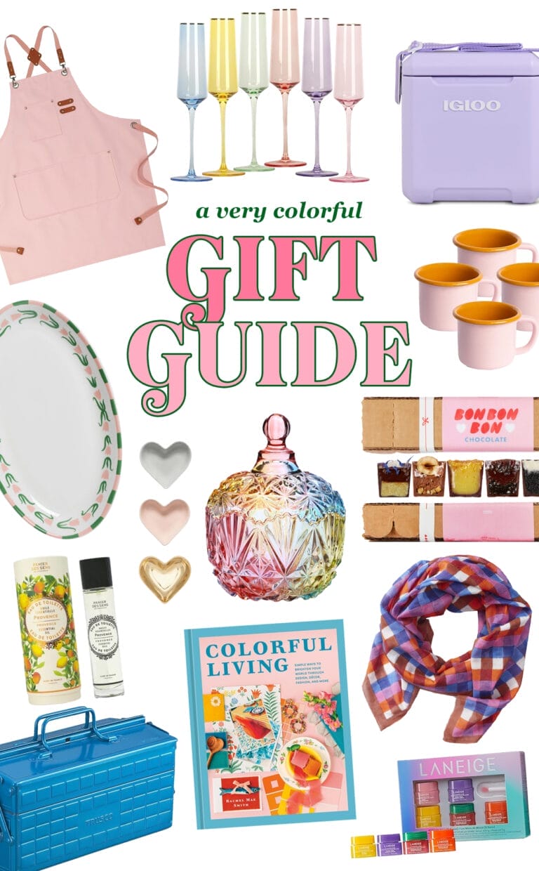 Colorful Gift Guide for 2024