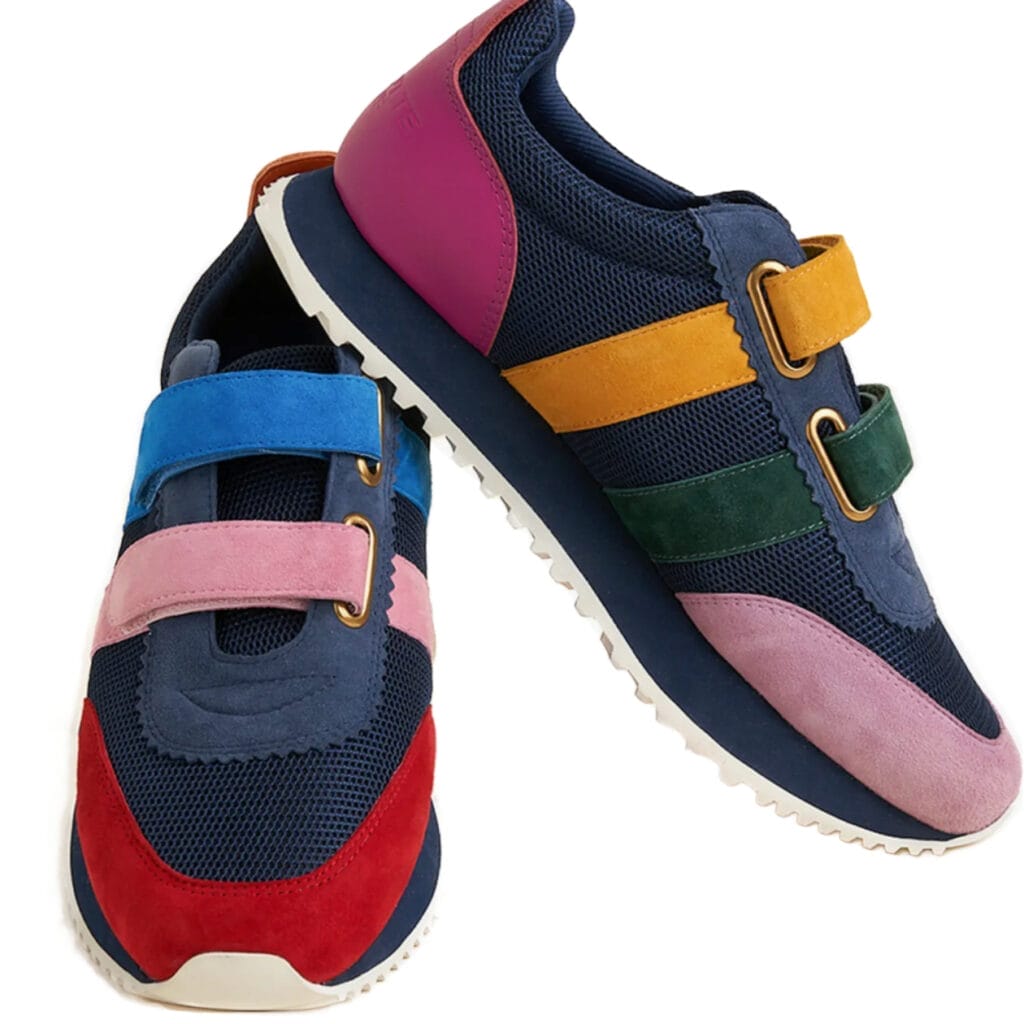 colorful sneakers from Charlotte Stone