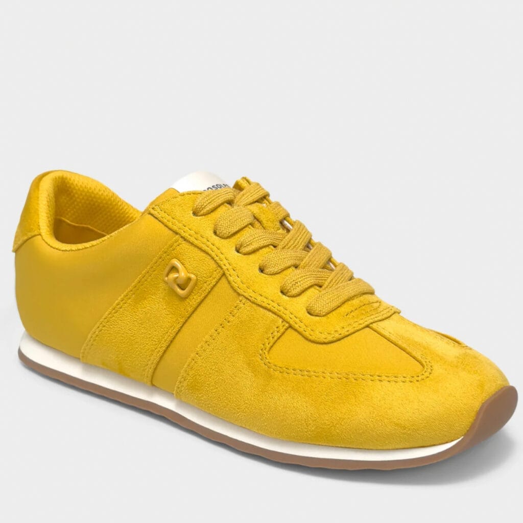 yellow sneaker