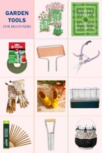 Round up of Garden tools for beginners