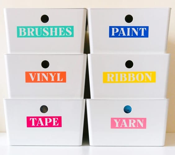 Craft Room Labels