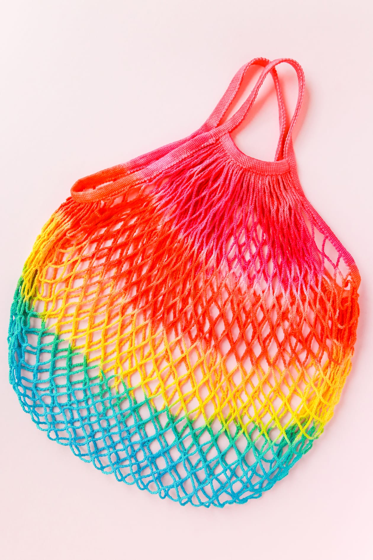 Summer Tie Dye Project Rainbow Bag